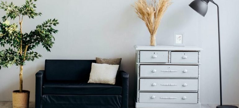 A couple of furniture items.