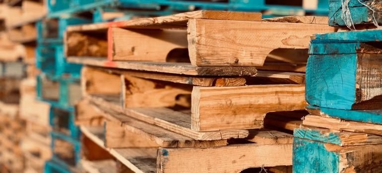 Wooden pallets