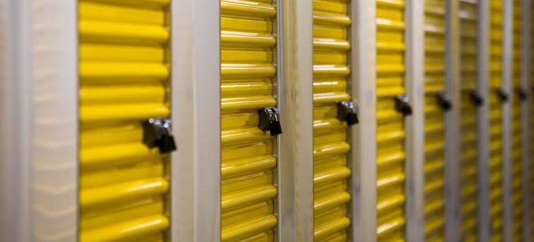 a storage facility doors