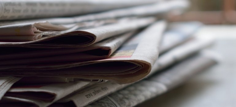 old newspapers