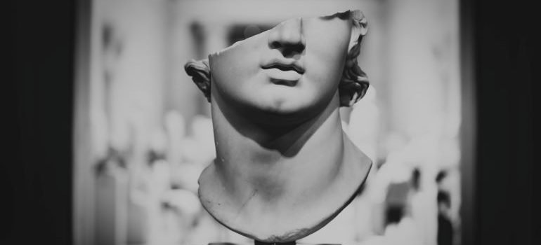 a statue