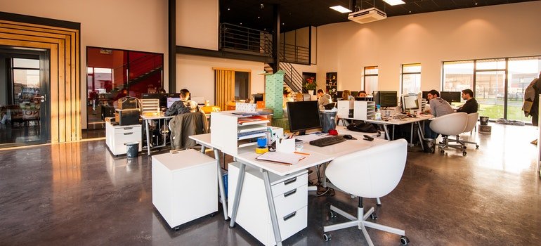 An office.