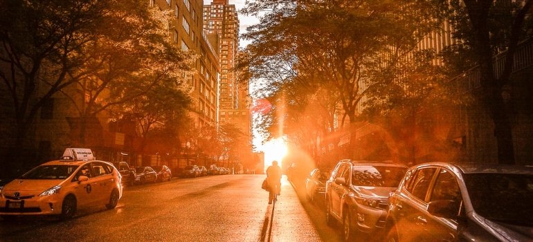 Manhattan in the morning