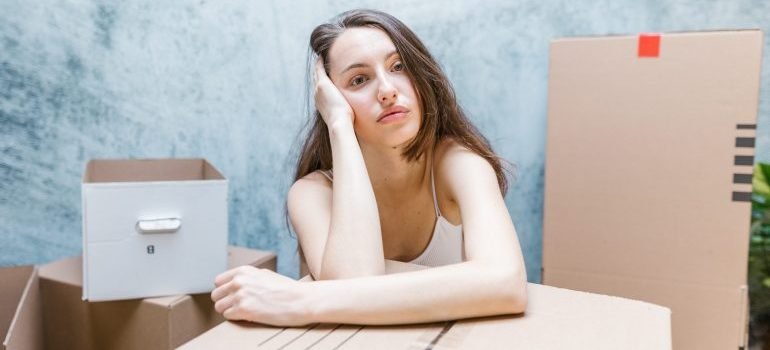 Overthinking when you pack for a short notice move