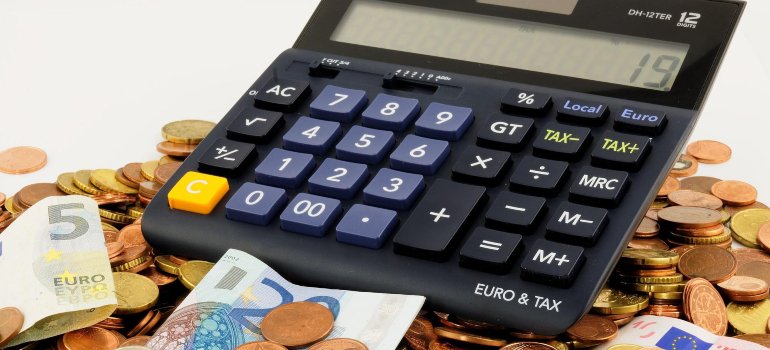 Calculator and money