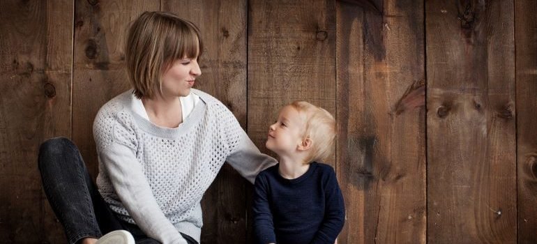 communicate openly to help kids adjust to a new home