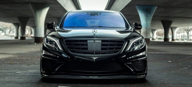 A car ready for storage
