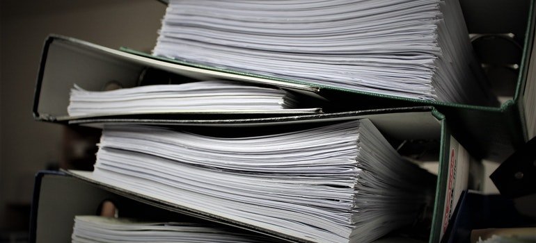 pile of documents