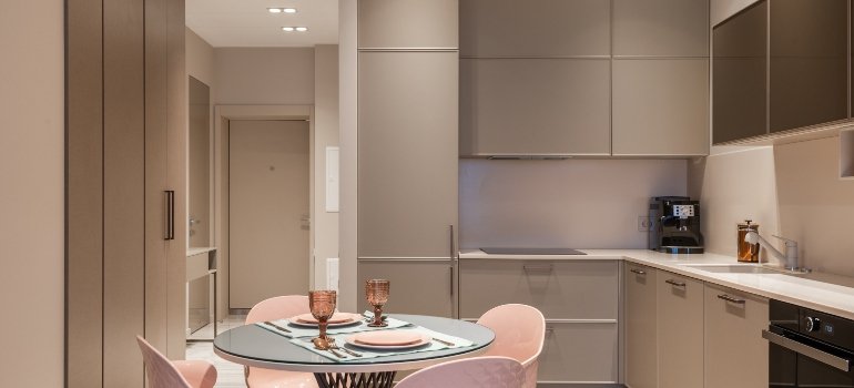 bright kitchen