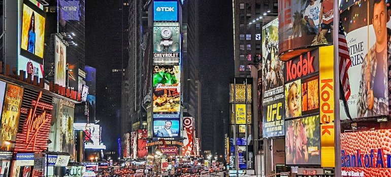 nyc at night