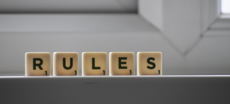 Rule inscription