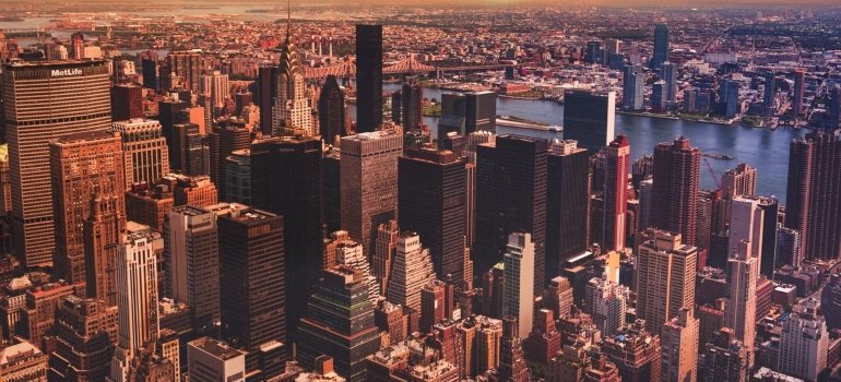 A photo of buildings in NYC