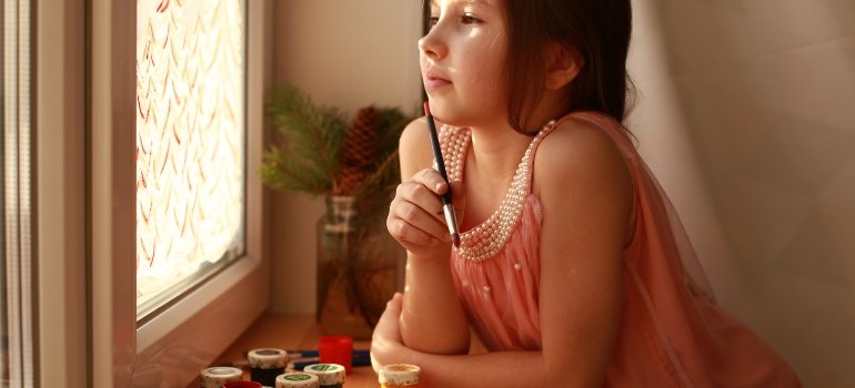 kid thinking how to get acclimated to a new NYC home