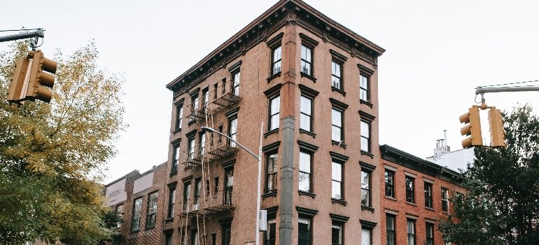 Old apartent building