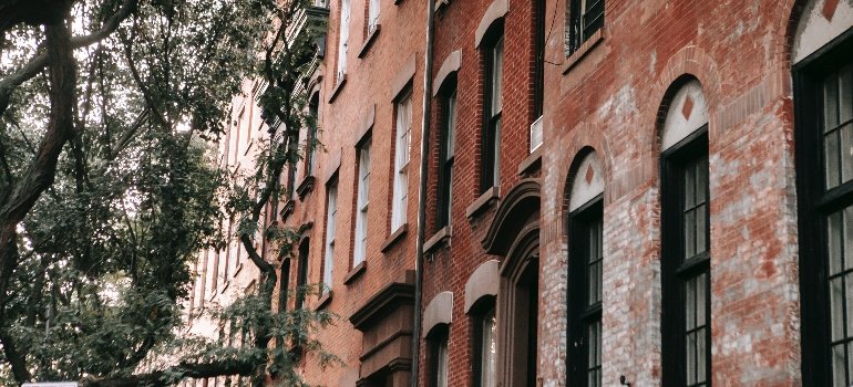 Outside of a building