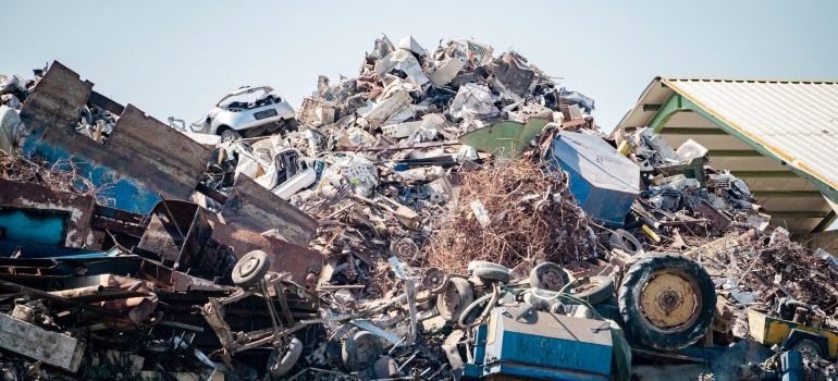 Scrap metal yards can be a good tips for appliance removal