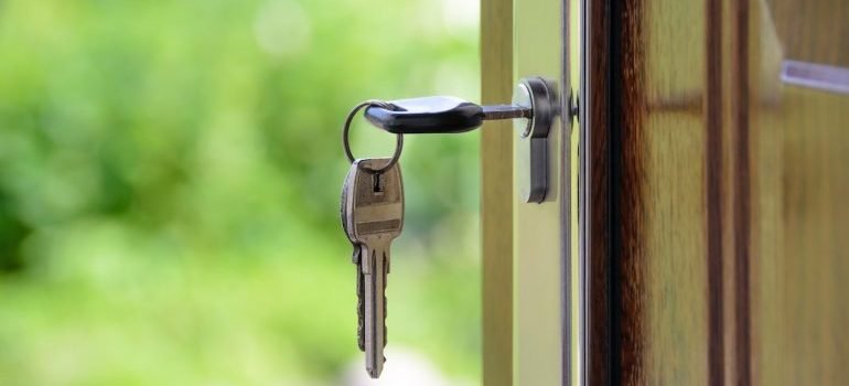 Changed key and lock as a must-dos when moving into a new home