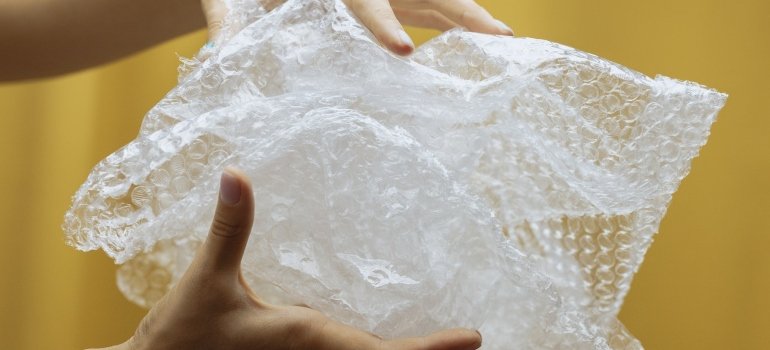 Picture of bubble wrap