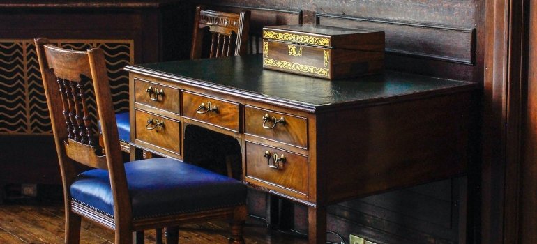 antique table