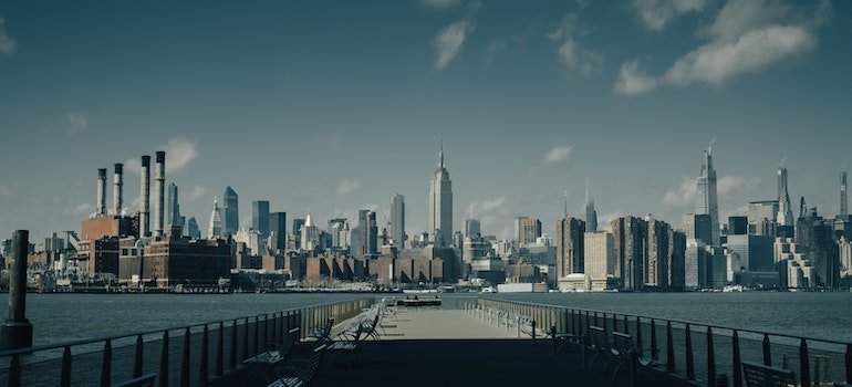 City Skyline Under Blue Sky - Long Island City vs. other NYC neighborhoods.