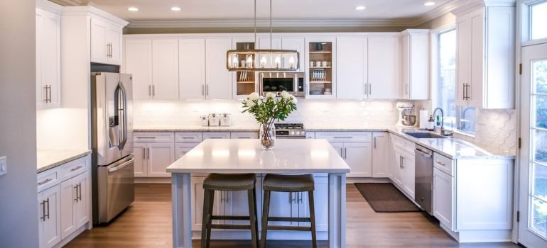 A clean kitchen