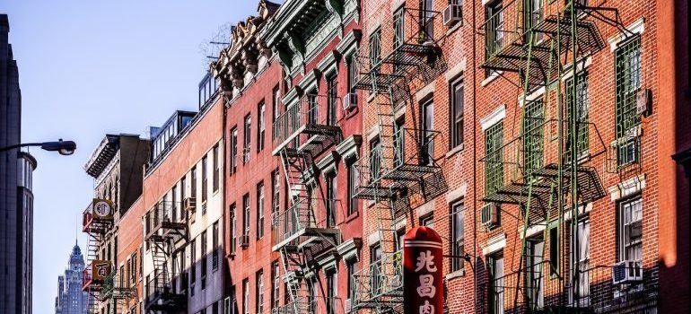 Orange apartments in NYC