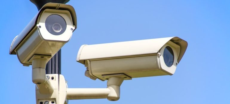Surveillance cameras in the open