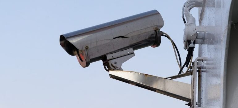 A surveillance camera