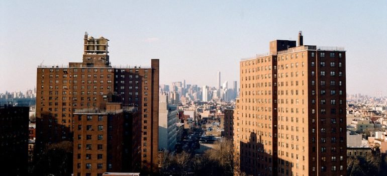 A photo of Brooklyn, one of NYC neighborhoods to watch from above