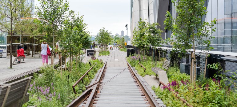 the High Line, visiting which is one of the top things to do this fall in NYC