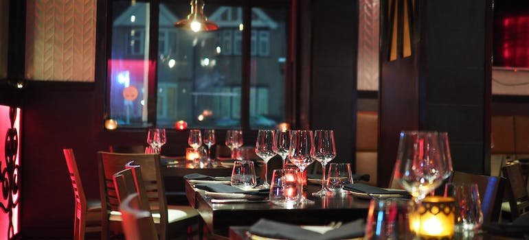 A nice restaurant