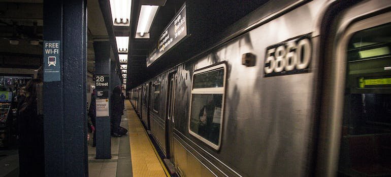 New York subway train