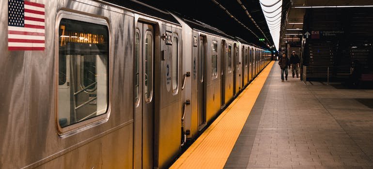 New York City subway, which is a good way to get around after moving to Chelsea