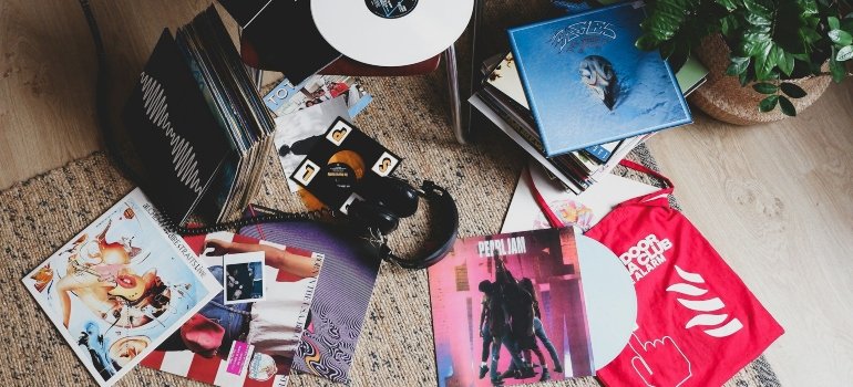 Vinyl records