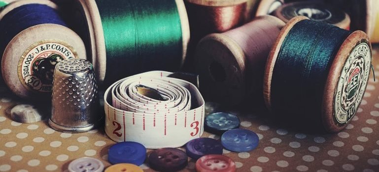 Sewing supplies.