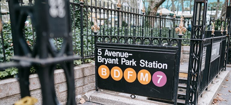 The entrance to subway that makes life in the Bronx easier.