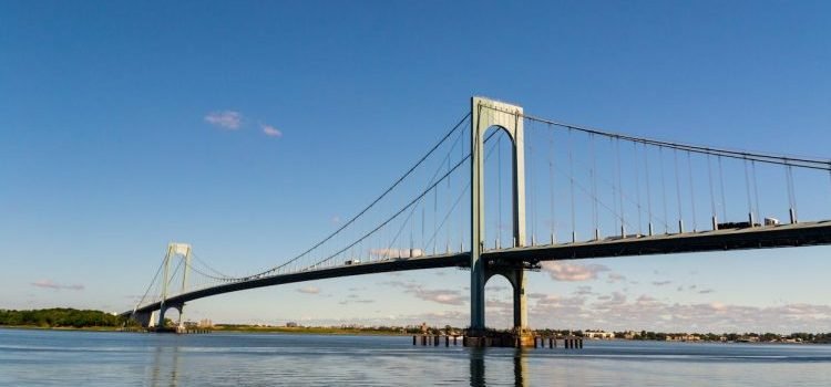 A big bridge in the Bronx.