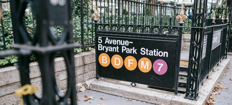 Metro entrance