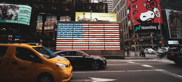 Manhattan living in the street