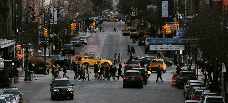 Traffic in NYC.