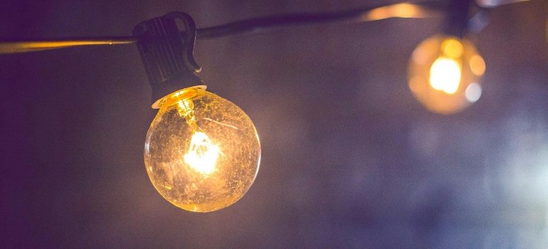 Shallow Focus Photography of Yellow String Light
