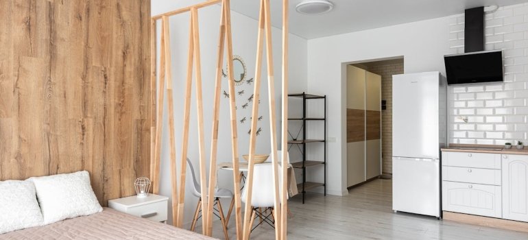 A nice clean student apartment in Manhattan.