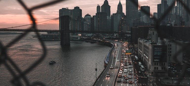 A partial view of Brooklyn.