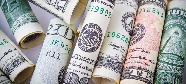 Dollar bills