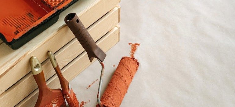 Some of the renovation tools that you need to keep in storage during winter.