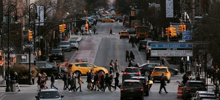 A street in the Bronx.