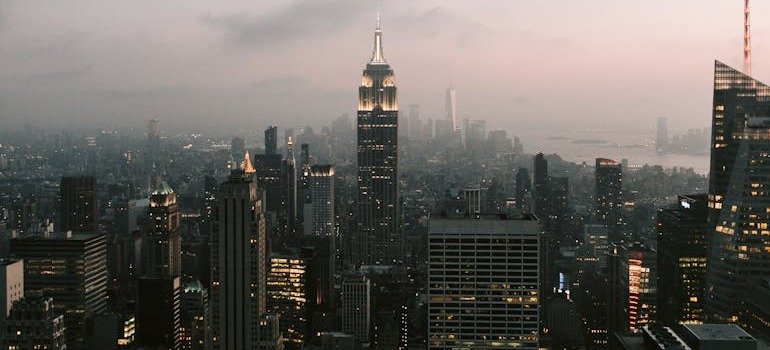 NYC cityscape.