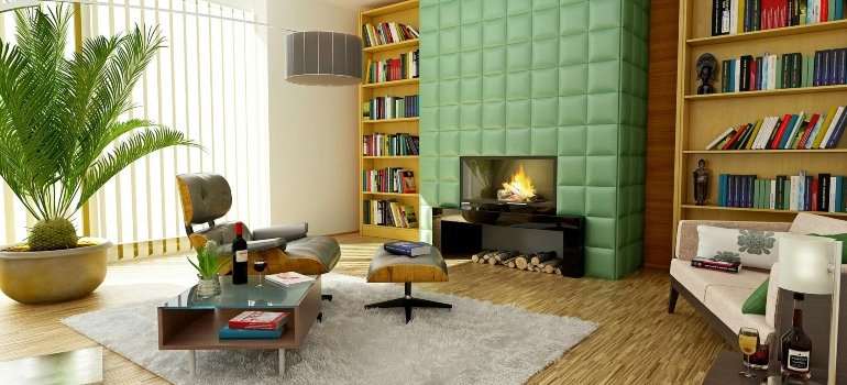 a living room