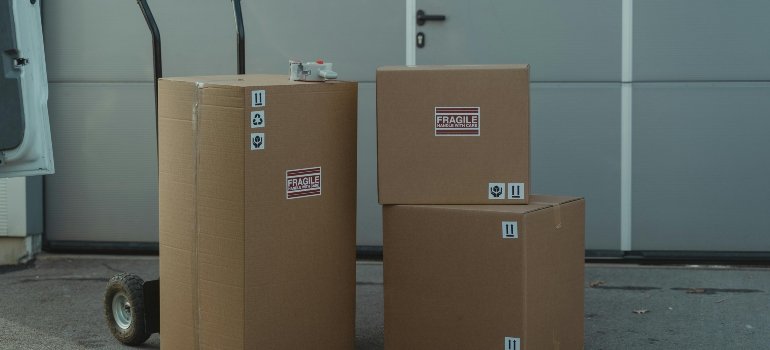 fragile items in a box not to worry about what to do if your items get damaged in storage