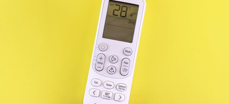 Air conditioner remote